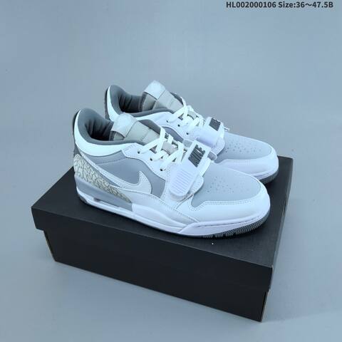 Jordan Legacy 312 Low White Grey EU 36-47 5 Basketball - Unisex (BS-67084)