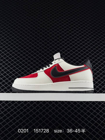 Nike Air Force 1 Low HT5088-626 Sail Red Black EU 36-45 5 Lifestyle - Unisex (BS-72864)