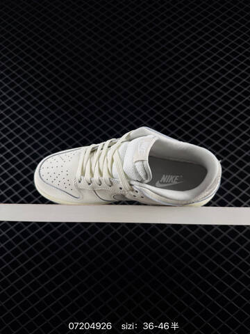 Nike SB Dunk Low Pro Off White Light Grey Cream EU 36-46 Skate - Unisex (BS-70155)