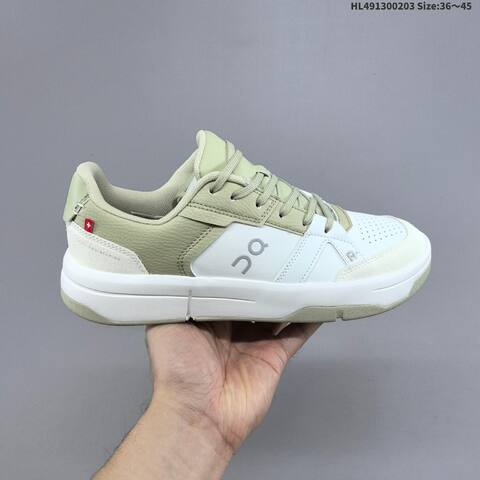 On THE ROGER Clubhouse Pale Mint White EU 36-45 Sneaker Casual Sneakers - Unisex (BS-69694)