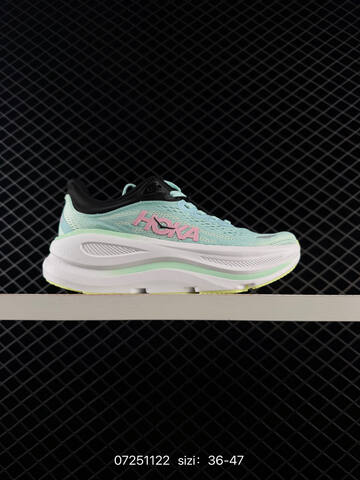 HOKA ONE ONE Clifton 9 Wide Off White Yellow Pink Blue EU 36-47 Running Shoe Running Sneakers - Unisex (BS-86145)