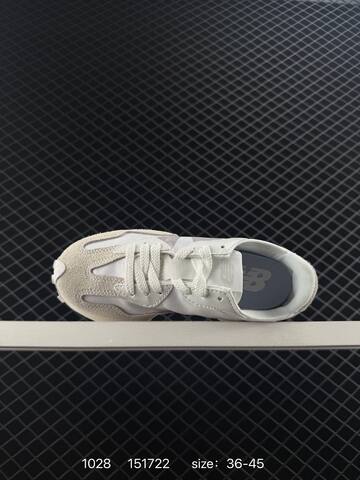 New Balance 327 White Light Grey Off White EU 36-45 Sneaker - Unisex (BS-82664)