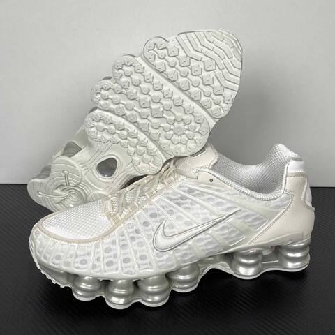 Nike Shox TL White Silver Lifestyle (BS-87026)