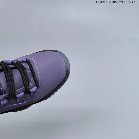 Air Jordan Air Jordan 11 Retro Purple Black Ice Blue 36 47 Basketball - Unisex (BS-67110)