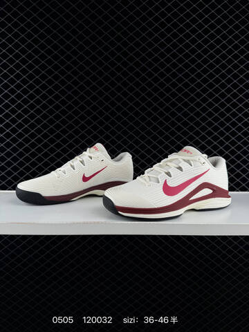 Nike Zoom Vapor 12 HC IB2534-100 Sail White Burgundy Red Black EU 36-46 5 Tennis - Unisex (BS-71682)
