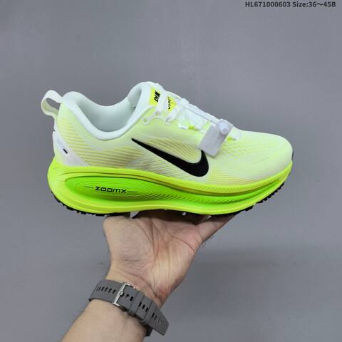 Nike Air Zoom Vomero 18 White Turquoise Neon Green Black EU 36-45 Running Shoe - Unisex BS-60001