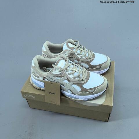 ASICS Gel NYC 2 0 Brown Black Gray White EU 36-45 Running Shoe Running Sneakers - Unisex (BS-68839)