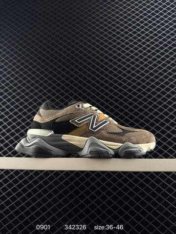 New Balance 9060 Brown Black Grey Cream Yellow EU 36-46 Sneaker - Unisex (BS-82881)