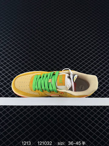 Nike Air Force 1 Low 07 White Green Neon Green EU 36-45 5 Lifestyle - Unisex (BS-73727)