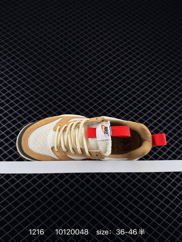 Nike Tom Sachs x NikeCraft Mars Yard Shoe 3 0 Natural Sport Red Maple White EU 36-46 Casual - Unisex (BS-73673)