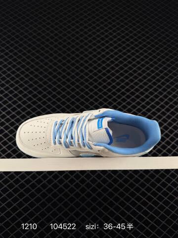 Nike Air Force 1 Low White Blue EU 36-45 Lifestyle - Unisex (BS-73788)