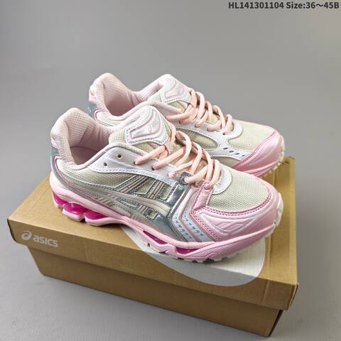 ASICS GEL-KAYANO 14 Silver White Red Black EU 36-45 Running Shoe Running Sneakers - Unisex (BS-69328)