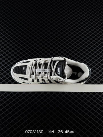 Nike P-6000 White Black Light Grey EU 36-45 Running - Unisex (BS-70441)
