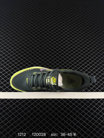 Nike Vomero 18 GTX HQ7002-100 Black Volt Lime With Purple Accents EU 36-45 5 Running - Unisex (BS-73750)