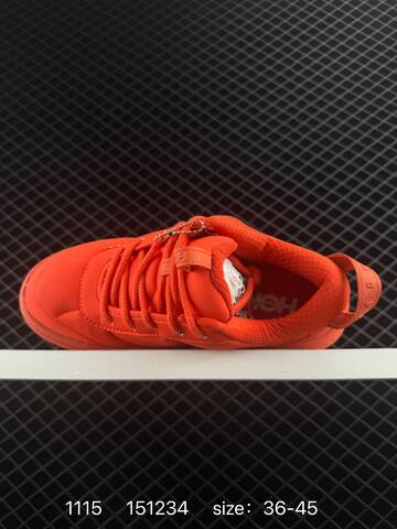HOKA ONE ONE Bondi B3 LS Bright Orange EU 36-45 Running Shoe Running Sneakers - Unisex (BS-86385)