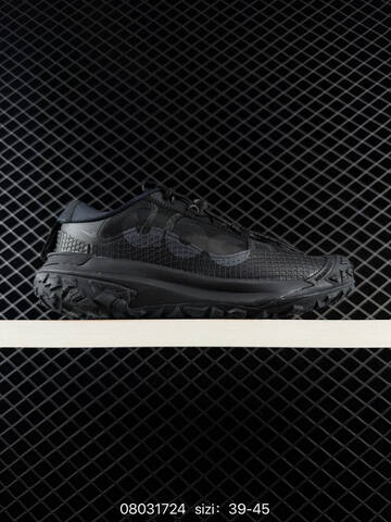 Nike ACG Mountain Fly 2 Low HF6245 001 Dark Grey Light Grey Orange Off White 39-45 Trail - Unisex (BS-69972)