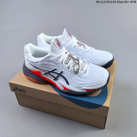 ASICS Court Control FF 3 Paris Black White And White Silver EU 36-47 Tennis Shoe Casual Sneakers - Unisex (BS-69141)
