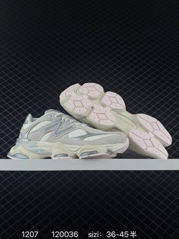 New Balance 9060 Off White Silver Light Pink Beige EU 36-45 Sneaker - Unisex (BS-82514)