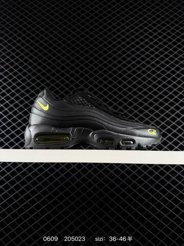 Nike Air Max 95 TT FB2709-010 Black Neon Yellow EU 36-46 Lifestyle - Unisex (BS-70882)