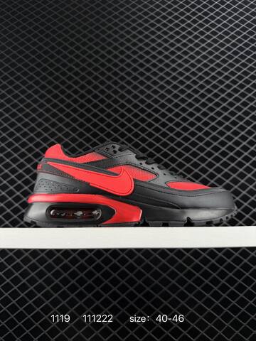 Nike Air Max BW OG Black Red EU 40-46 Lifestyle - Men's (BS-74117)
