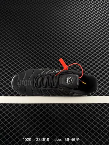 Nike Air Max Plus Black Silver EU 36-46 5 Running - Unisex (BS-74485)