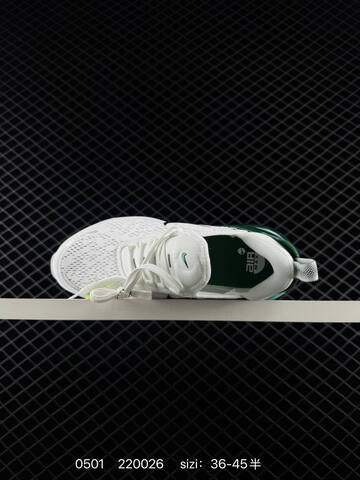 Nike Air Max 270 White Green EU 36-45 Lifestyle - Unisex (BS-71738)