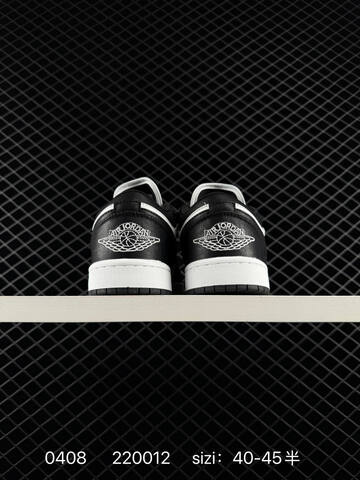 Jordan Air Jordan 1 Low Black White EU 40-45 Sneaker - Men s BS-79524