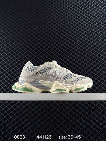 New Balance 9060 U9060GM Off White Grey Light Green EU 36-45 Sneaker - Unisex (BS-82928)