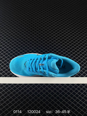 HOKA ONE ONE Bondi 9 Bright Blue White Neon Yellow Black EU 36-45 Running Shoe Running Sneakers - Unisex (BS-86321)