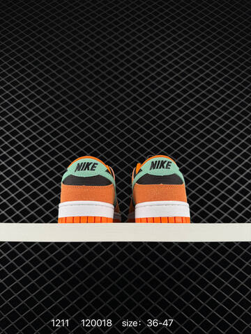 Nike SB Dunk Low Orange Black Mint Green EU 36-47 Skate - Unisex (BS-73774)