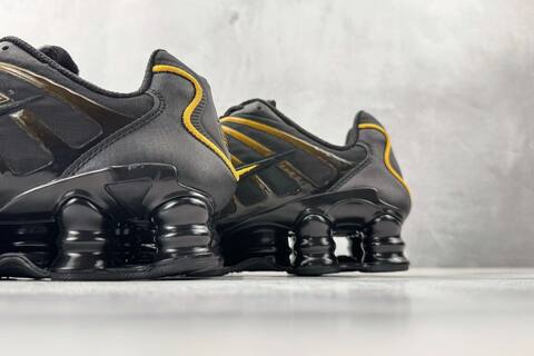 Nike Shox TL Black Yellow Lifestyle (BS-86962)