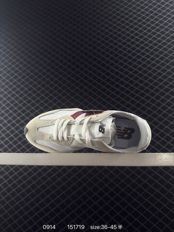 New Balance MS327 White Beige Red Black EU 36-45 Sneaker - Unisex (BS-82827)