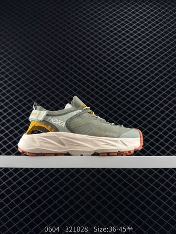 HOKA ONE ONE Hopara 2 Grey White EU 36-45 Trail Shoe Trail Running Sneakers - Unisex (BS-86628)