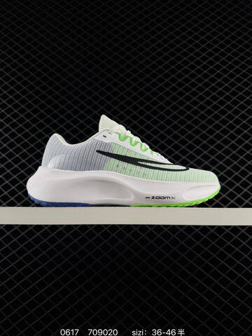 Nike Zoom Fly 5 White Neon Green Black Blue EU 36-46 Running Shoe - Unisex (BS-70697)