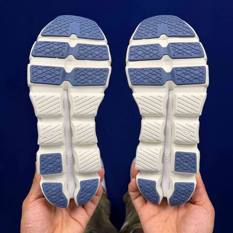 On Cloudswift 4 Blue White Cream Running Shoe Running Sneakers (BS-86749)