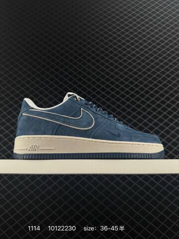 Nike Air Force 1 Blue Cream 36-45 5 Lifestyle - Unisex (BS-74206)