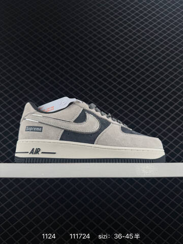 Nike Air Force 1 07 Low Beige Red White Black White EU 36-45 Casual - Unisex (BS-74022)