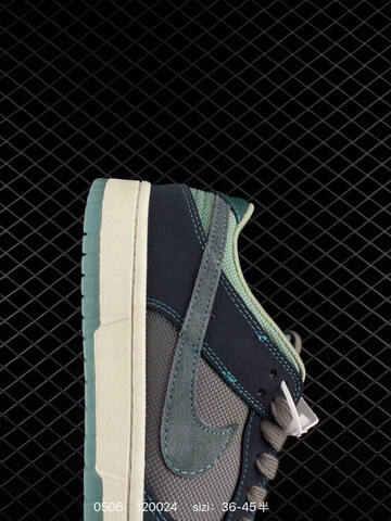 Nike SB Dunk Low Navy Grey Aqua EU 36-45 Skate - Unisex (BS-71664)