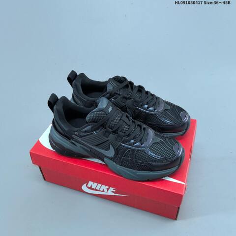 Nike V2K Run White Silver Cream Black EU 36-45 Running Shoe - Unisex BS-60668