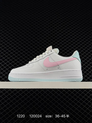 Nike Air Force 1 07 Low White Burgundy EU 36-45 Lifestyle - Unisex (BS-73575)