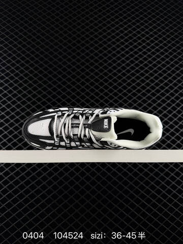 Nike P-6000 White Light Grey Black Off White EU 36-45 Running - Unisex (BS-72294)