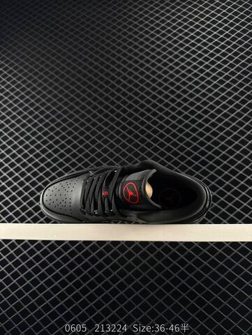 Jordan Air Jordan 1 Low Black Red EU 36-46 Sneaker - Unisex BS-81260