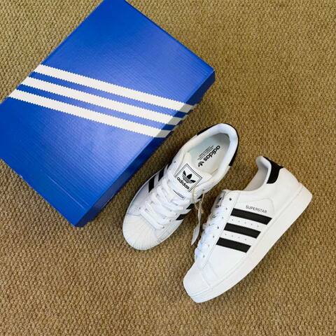 Adidas Superstar II J White Black EU 40 2 3 Casual - Men's (BS-87007)