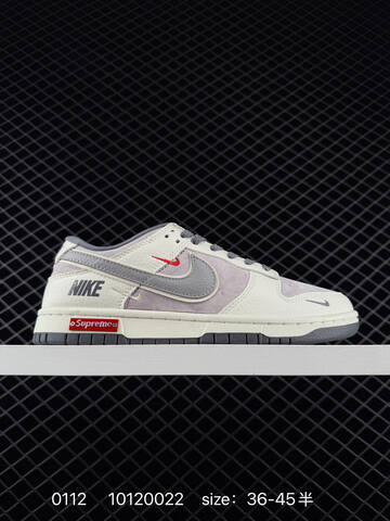 Nike Dunk SB Low White Blue Monogram Denim 36-45 Skate - Unisex (BS-73184)
