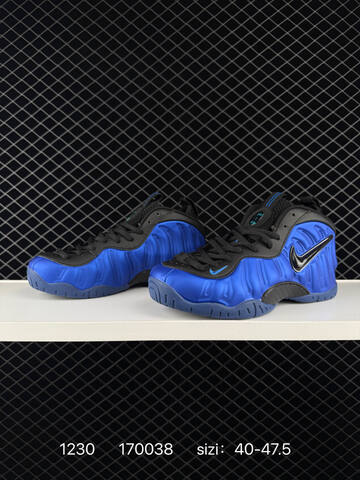 Nike Air Foamposite One Royal Blue Black EU 40-47 5 Basketball - Men's (BS-73385)