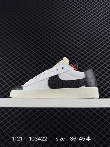 Nike Blazer Low 77 Jumbo DQ1470-140 White Red EU 36-45 5 Lifestyle - Unisex (BS-74081)