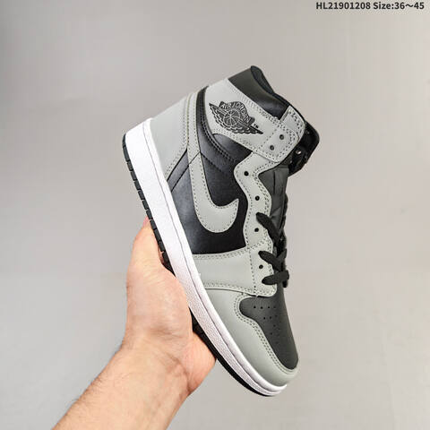 Jordan Air Jordan 1 Mid White Black EU 36-45 Basketball - Unisex (BS-62819)