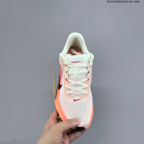 Nike Air Zoom Pegasus 42 White Orange Purple Black EU 36-45 Running Shoe - Unisex (BS-60107)