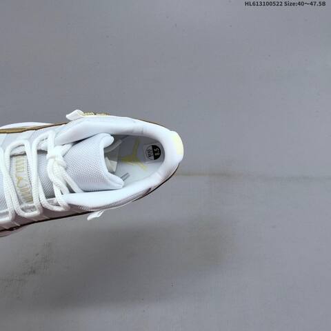 Jordan Air Jordan 11 Retro White Gold 40 47 5B Basketball - Men's (BS-65902)