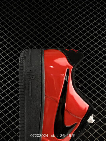 Nike Air Force 1 07 LV8 Red Black White EU 36-45 Lifestyle - Unisex (BS-70163)